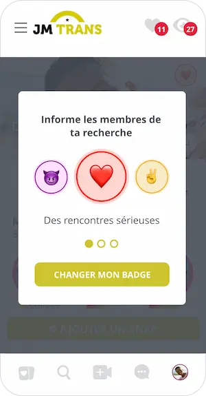 Badges de profil verifie JM Trans